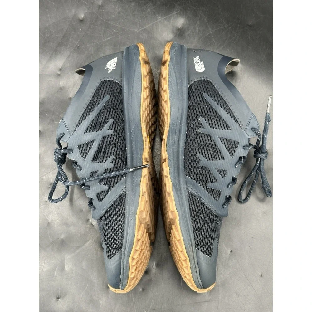 The North Face Womens Litewave Flow NF0A39IY Black Running Shoes Sneakers Sz 9.5